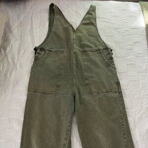 Alex Mill Olive Green Workwear Overalls